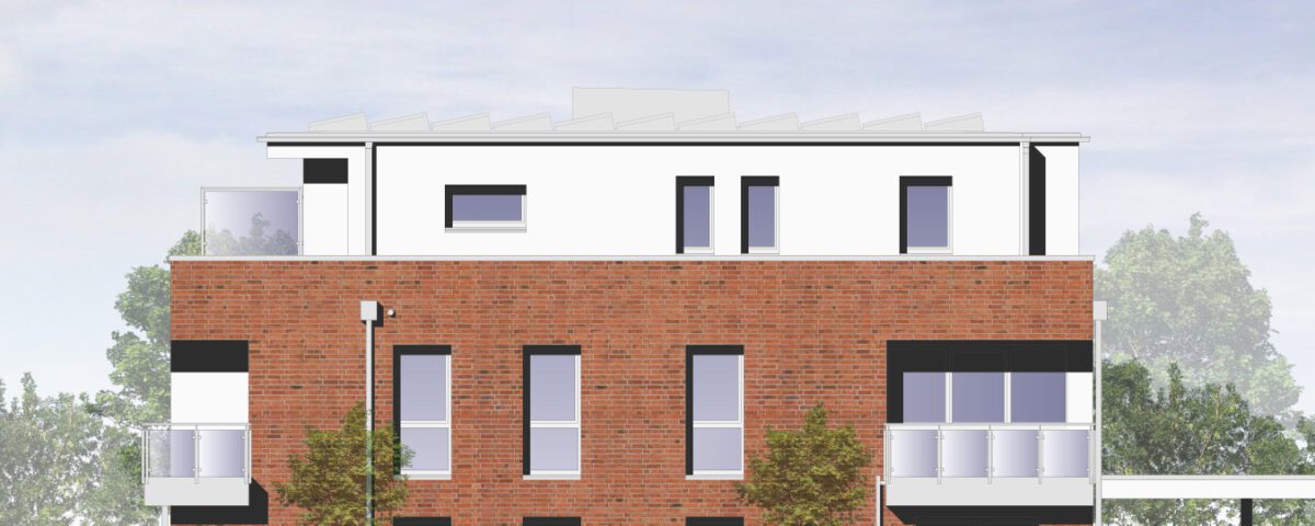 Entwurf der Seniorenwohnanlage in Mönchengladbach-Giesenkirchen